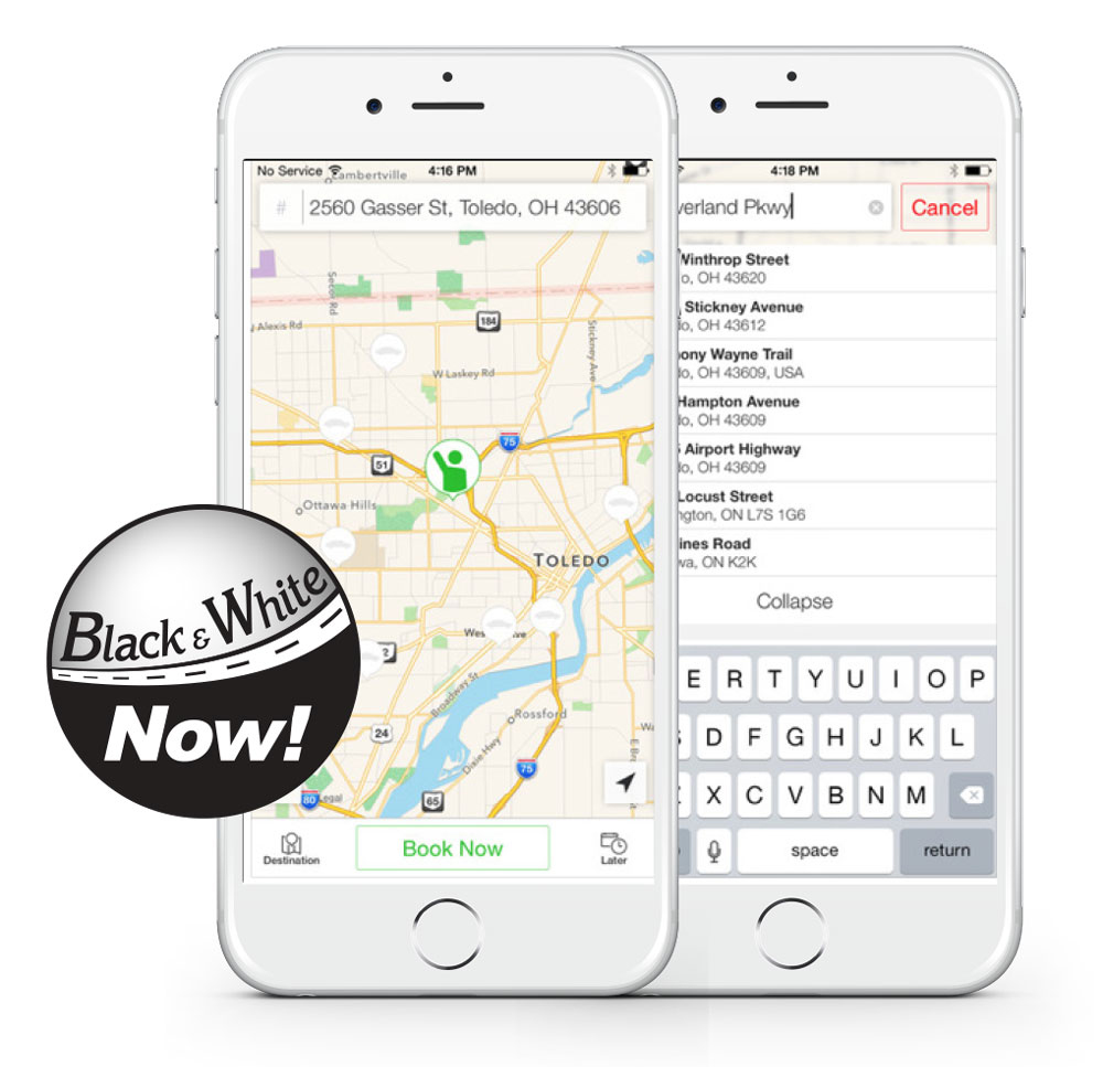 Download the Black & White Now! app for your smartphone.